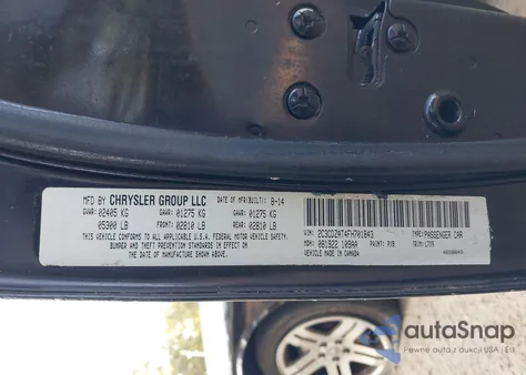 2015 Dodge Challenger R/T z USA, uszkodzony, nr VIN 2C3CDZAT4FH701843